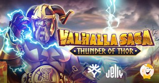 Yggdrasil Joins Forces with Jelly to Unveil Valhalla Saga: Thunder of Thor