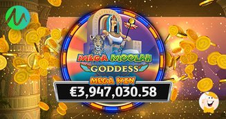 Lucky Player Triggers €3,947,030.58 Jackpot on Microgaming's Mega Moolah Goddess