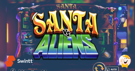 Swintt Beams Back into Action Before Christmas in Santa vs Aliens!