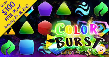 CryptoSlots Casino to Deliver up to $100 to Test 'Color Burst' Game