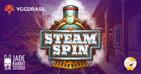 Yggdrasil and Jade Rabbit Board Express Train to Wins in All New Steam Spin