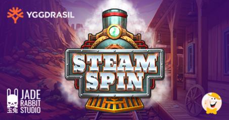 Yggdrasil e Jade Rabbit Salgono a Bordo di un Treno Espresso per Vincere nella Slot Tutta Nuova dal Titolo Steam Spin