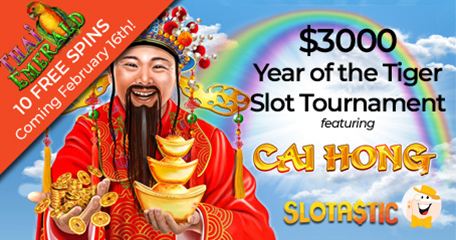 Slotastic Unveils Month-Long $3000 Year of the Tiger Slots Tournament