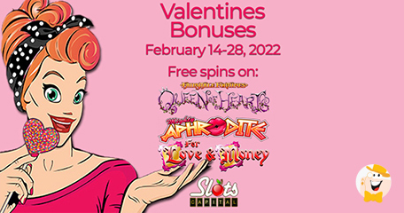 Slots Capital Prepares No Deposit Spins for Valentine's Day