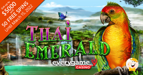 Everygame Casino Presents Thai Emerald from Realtime Gaming