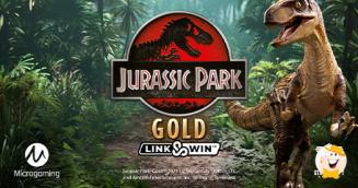 Microgaming Presenta la sua Ultima Slot dal Titolo Jurassic Park: Gold