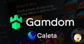 Gamdom und Caleta Gaming tun sich zusammen und bringen konkurrierende Slot Battles auf zwei Bildschirmen heraus