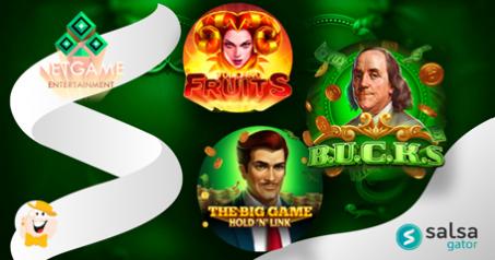 Salsa Technology Integrates a Wide Range of Slots from NetGame Entertainment