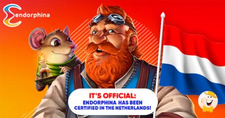 Endorphina krijgt certificaat voor de gereguleerde Nederlandse gokmarkt