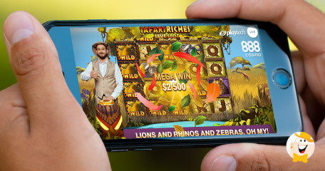 888casino Presents Safari Riches Live in an Exclusive Agreement with Playtech