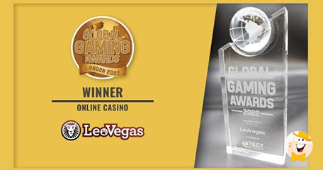 LeoVegas wird bei den Global Gaming Awards 2022 zum "Online Casino of the Year" gekürt