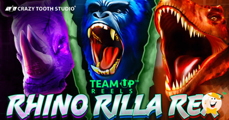 Crazy Tooth Studio Adds Rhino Rilla Rex™ Slot [RTP %]