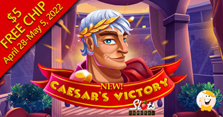 Slots Capital Unveils Caesar's Victory from Qora Games with a $5 Freebie Until May 5
