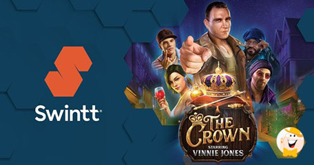 Swintt Showcases Feature-Filled The Crown Slot with Vinnie Jones
