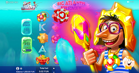 BGaming Presents Big Atlantis Frenzy Release