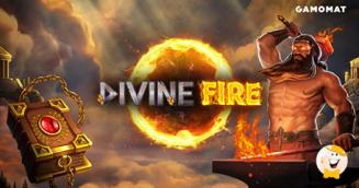 GAMOMAT Crea un Nuovo Successo dal Titolo Divine Fire nella Serie Fire Respins