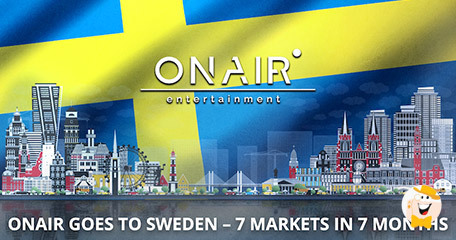 On Air Entertainment Goes Live in Sweden