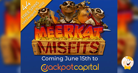 Jackpot Capital Gives 44 Casino Spins on RTG's Meerkat Misfits until August 15th