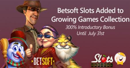 Slots Capital Ajoute 5 Nouveaux Jeux Betsoft et 7 500$ en Argent Bonus