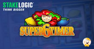 Stakelogic Amplia la sua Entusiasmante Serie di Slot Classiche con il Titolo Super6Timer