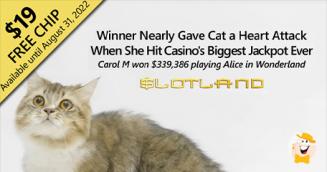 Lucky Player Triggers a Jaw-Dropping $339,386 Progressive Jackpot at Slotland Casino