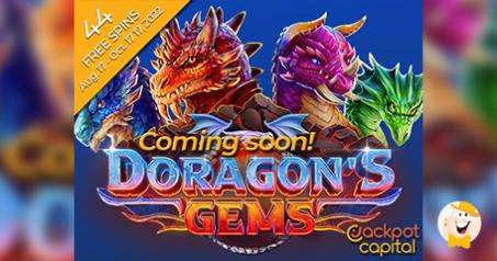 Jackpot Capital Introduces Doragon's Gems from RealTime Gaming