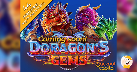Jackpot Capital Introduces Doragon's Gems from RealTime Gaming