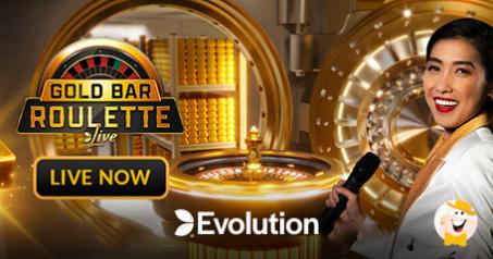 Evolution fügt Gold Bar Roulette mit mehr Unterhaltung und Prämien hinzu