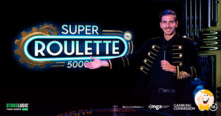 Stakelogic Live lanceert Super Roulette 5,000X bij het Nederlandse casino BetCity!