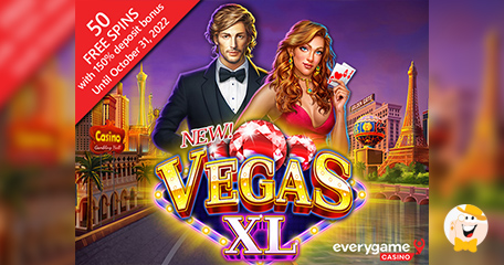 Everygame Casino is Taking Players to the Strip in an All-New Vegas XL Slot