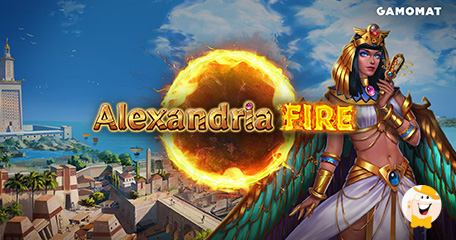 GAMOMAT Enlarges its Fire Respins Collection with Alexandria Fire Launch