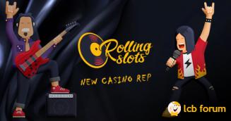 Rolling Slots Casino | New REP On the LCB Forum