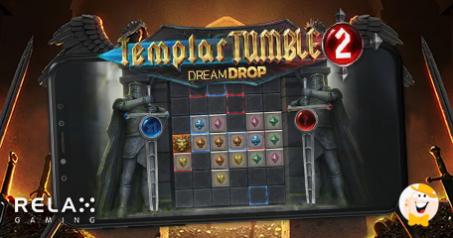 Relax Gaming Ajoute Templar Tumble 2 Dream Drop à sa Célèbre Gamme !
