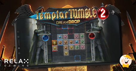 Relax Gaming Ajoute Templar Tumble 2 Dream Drop à sa Célèbre Gamme !