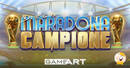 GameArt Rievoca i Momenti Eroici del Golden Boy nella Slot Diego Maradona Campione