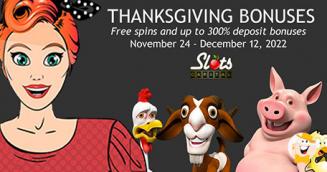 Slots Capital Celebrating Harvest with Two Thanksgiving Promotions Until December 12