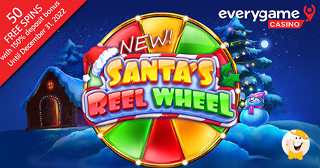 Everygame Casino Slides Down the Chimney with 50 Promo Spins on Santa’s Reel Wheel