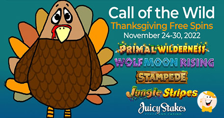 Juicy Stakes Casino Celebrates Thanksgiving with Casino Spins on Betsoft’s Finest Slots