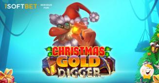 iSoftBet Celebra le Imminenti Festività Natalizie con il Titolo Christmas Gold Digger!