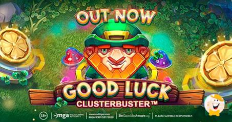 Red Tiger Rompe una Pentola d'Oro con Dentro dei Folletti nel Titolo Good Luck Clusterbuster