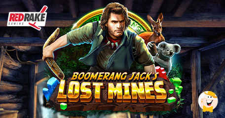 Red Rake Gaming Lancia un'Avventura Davvero Entusiasmante dal Titolo "Boomerang Jack's Lost Mines"