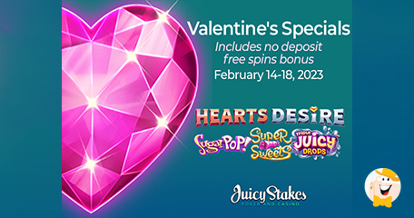 Juicy Stakes Casino Features Valentines Special