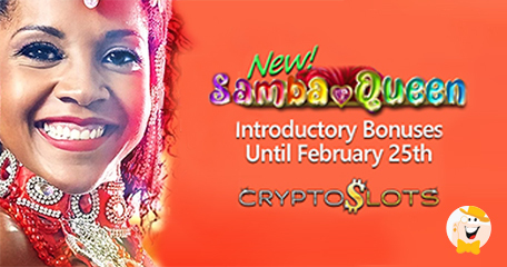 Crypto Slots Celebrates Carnival in Rio with Samba Queen and Bonuses till February 25th