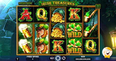 Spinomenal Brings Luck of the Irish for St. Patrick's Day with Leprechaun’s Fortune