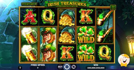 Spinomenal Porta con sè la Fortuna degli Irlandesi per il Giorno di San Patrizio con il Titolo Leprechaun’s Fortune