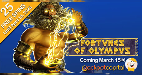Jackpot Capital Treats Active Players to 25 Promo Spins on New Slot Until April 15th