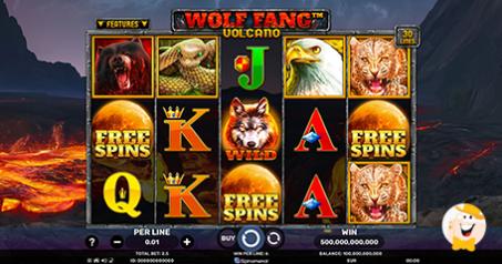 Spinomenal Rende più Ampio il Leggendario Universo delle Avventure Canine con la Slot Wolf Fang Volcano