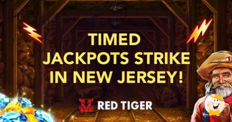 Red Tiger Makes Timed Jackpot Games Available in New Jersey