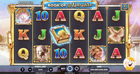 Spinomenal Offre un Divertimento Illimitato con la Slot Book of Aphrodite – The Golden Era!