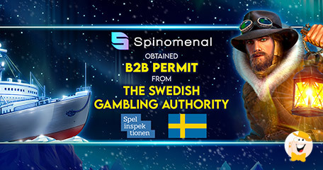 Spinomenal Receives License from the Swedish Gambling Authority